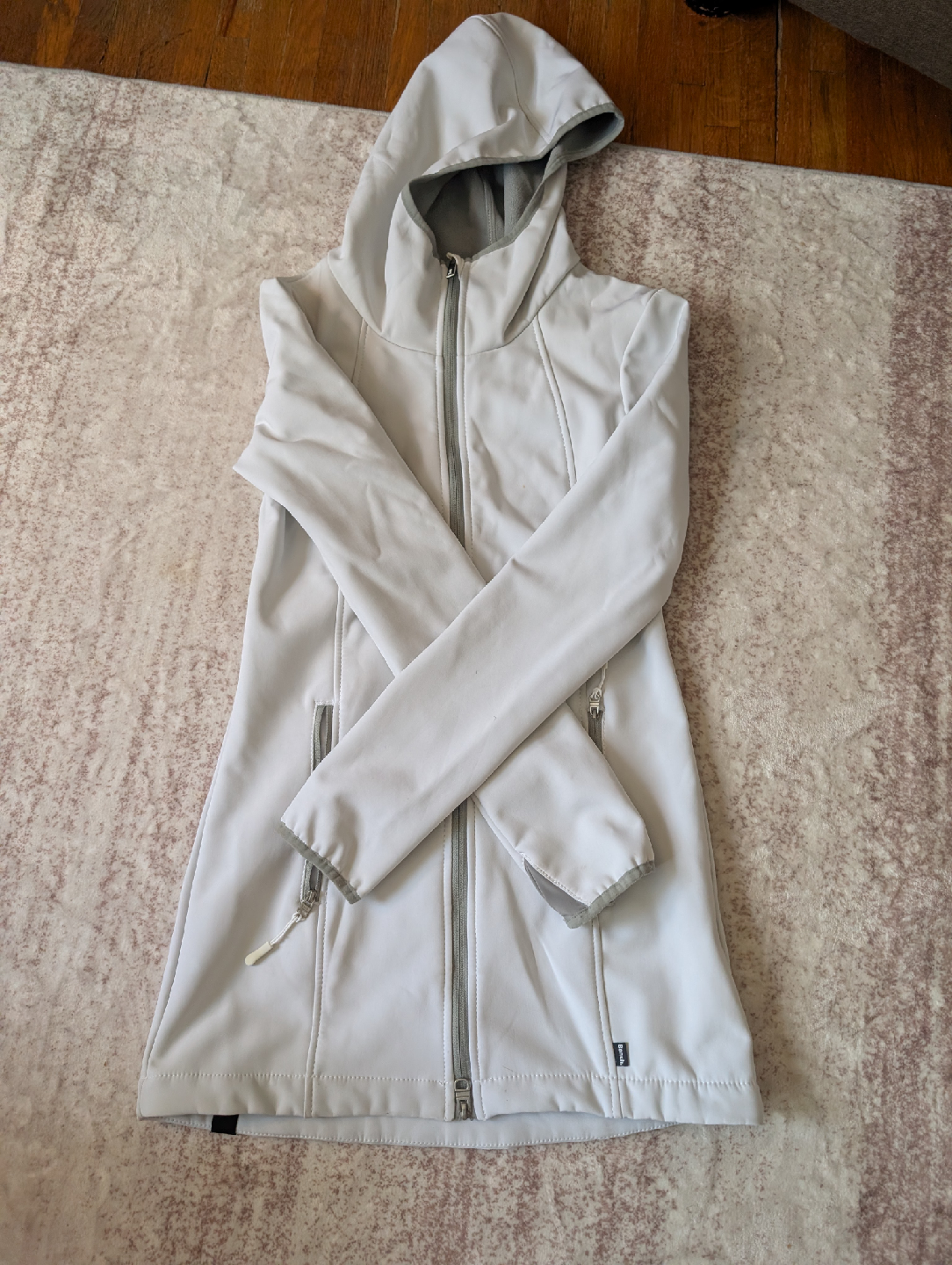 Bench. White Hooded Softshell Jacket - photo 3