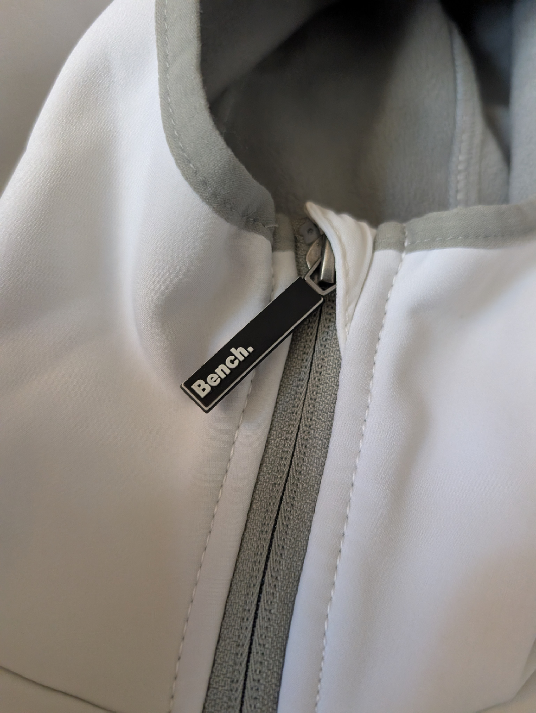 Bench. White Hooded Softshell Jacket - photo 5