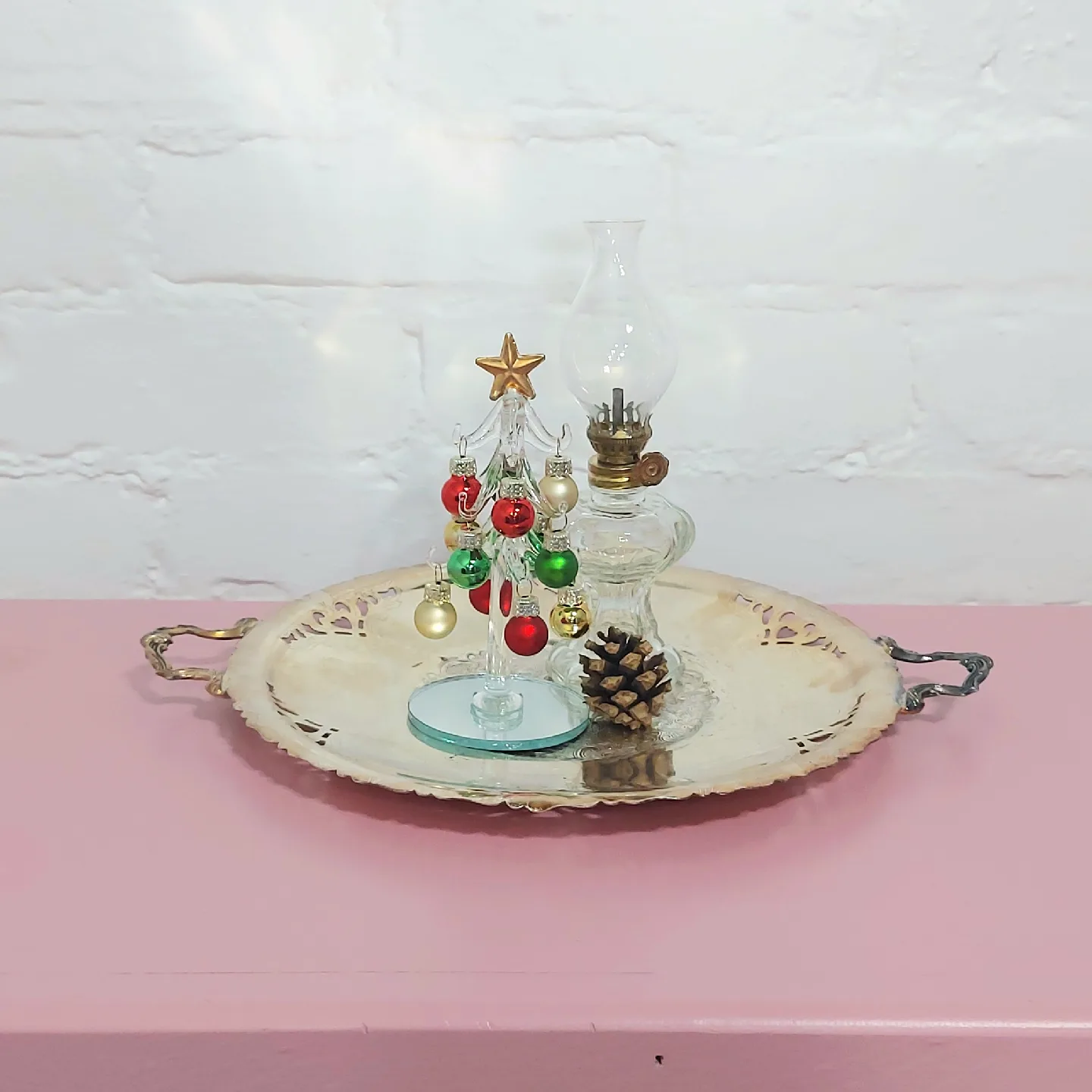 trade or $1! 🛍 decorative metal tray thumbnail