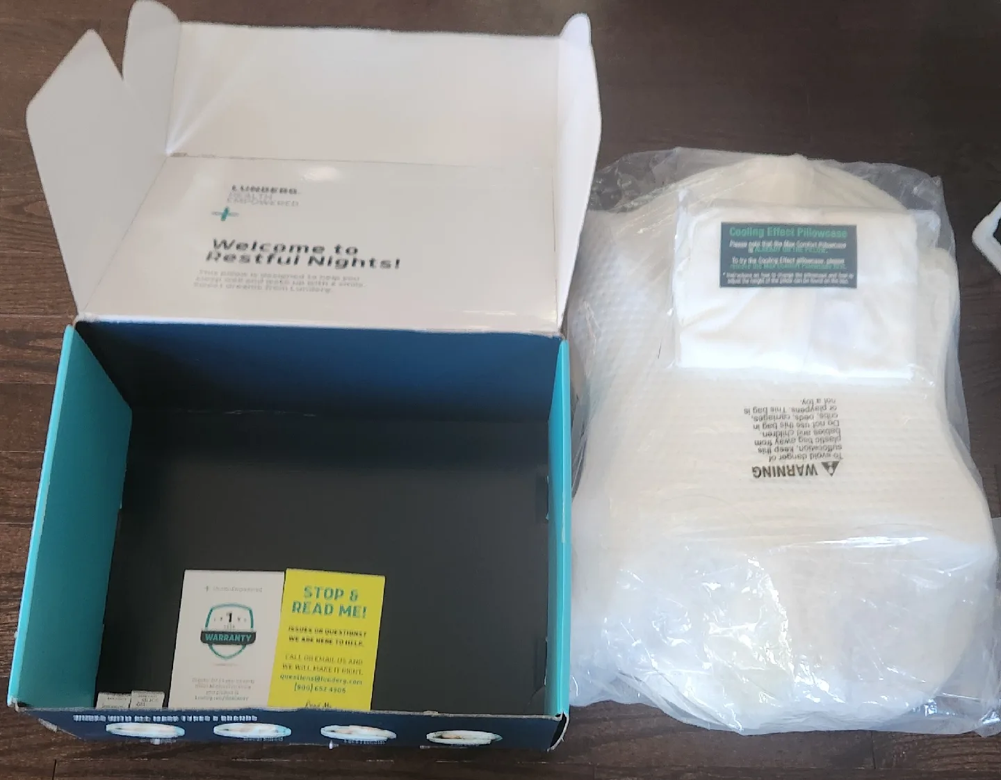 Lunderg CPAP Pillow for Side & Back Sleepers(NEW) image indicator(4)