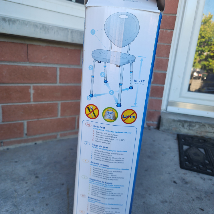 AquaSense Bath Seat - NEW in Box if AD us up it's AVAILABLE - photo 3