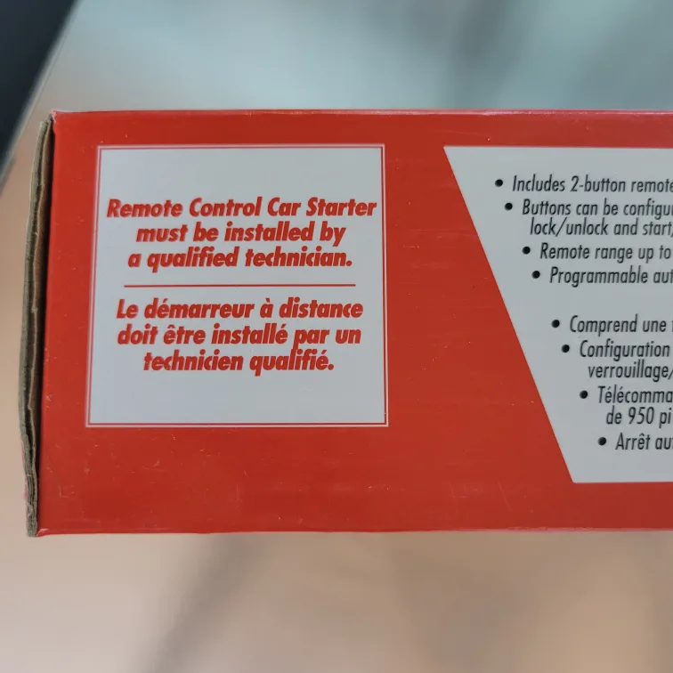 ProStart Remote Car Starter - New in Box image indicator(4)