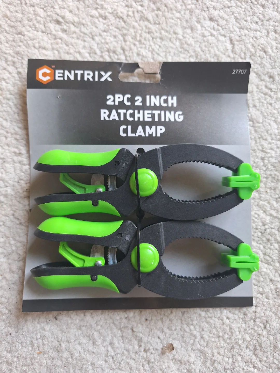 NEW Centrix 2PC 2-Inch Ratcheting Clamp thumbnail