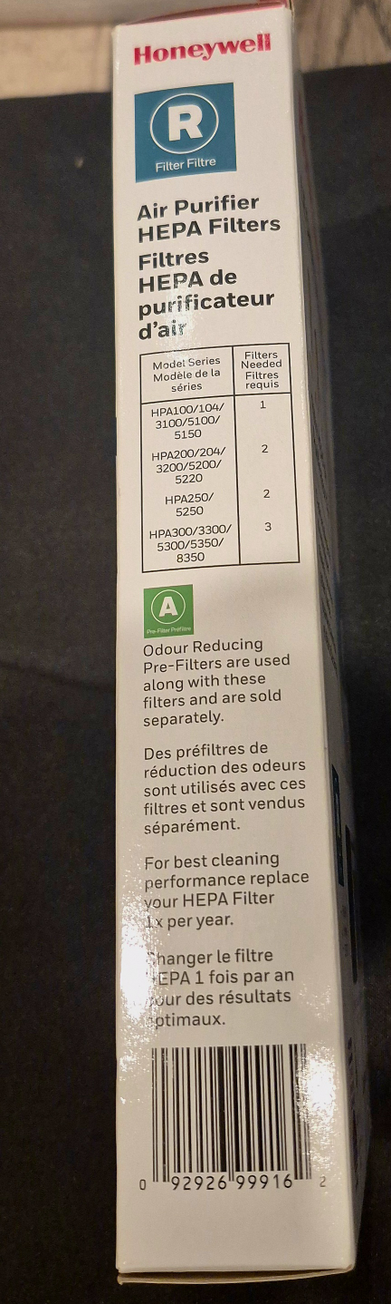 Honeywell HEPA Allergen Remover Filter R - New - photo 4