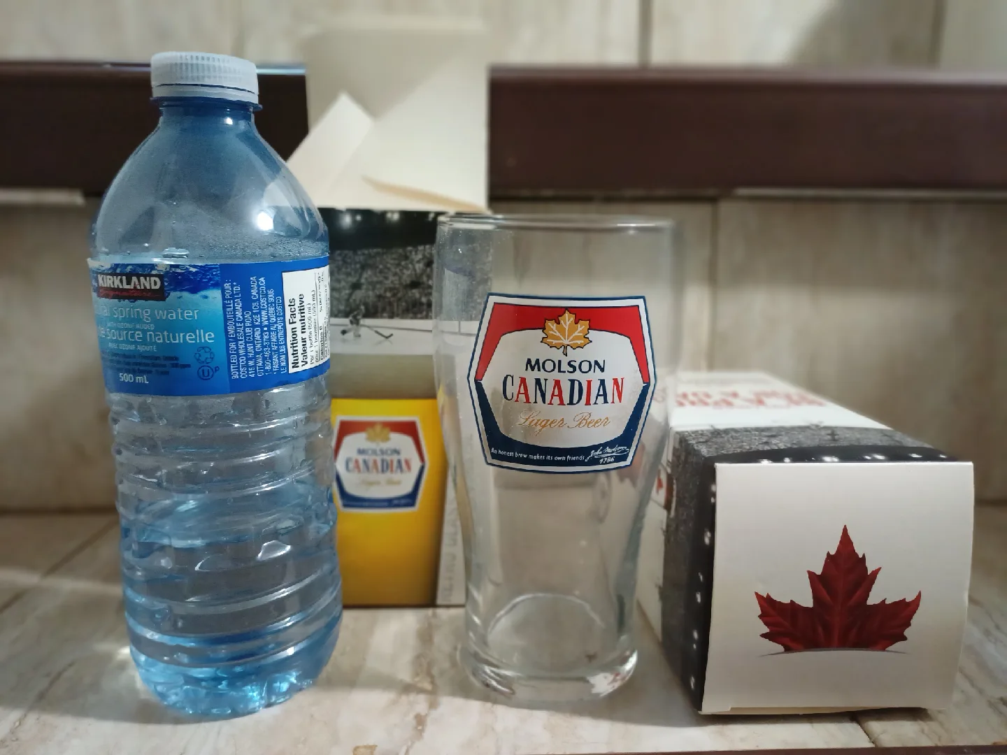 🥕 NEW Molson Canadian Lager Beer Glasses image indicator(3)