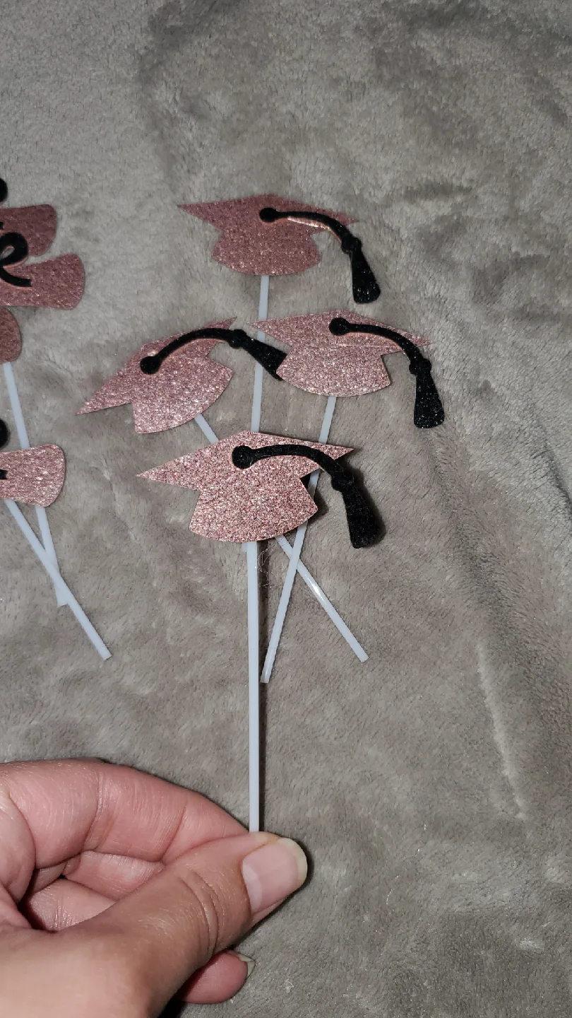 Graduation Cupcake Toppers image indicator(2)