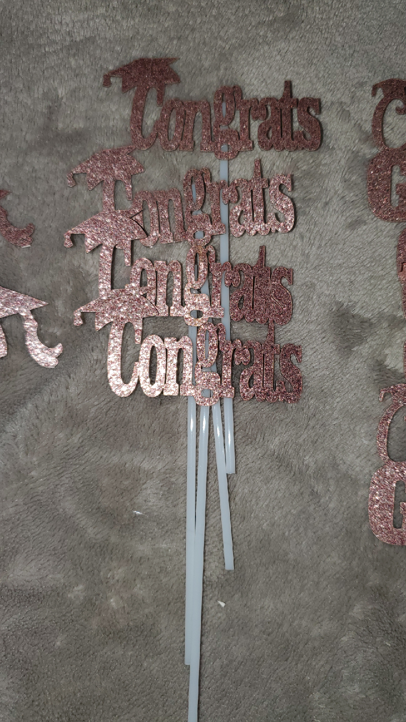 Graduation Cupcake Toppers - photo 5