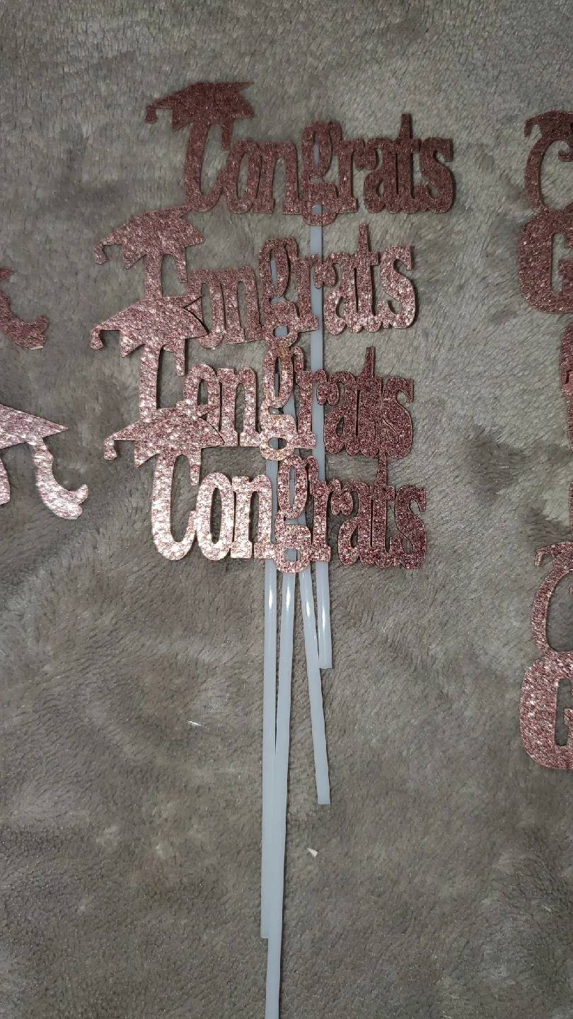 Graduation Cupcake Toppers image indicator(5)