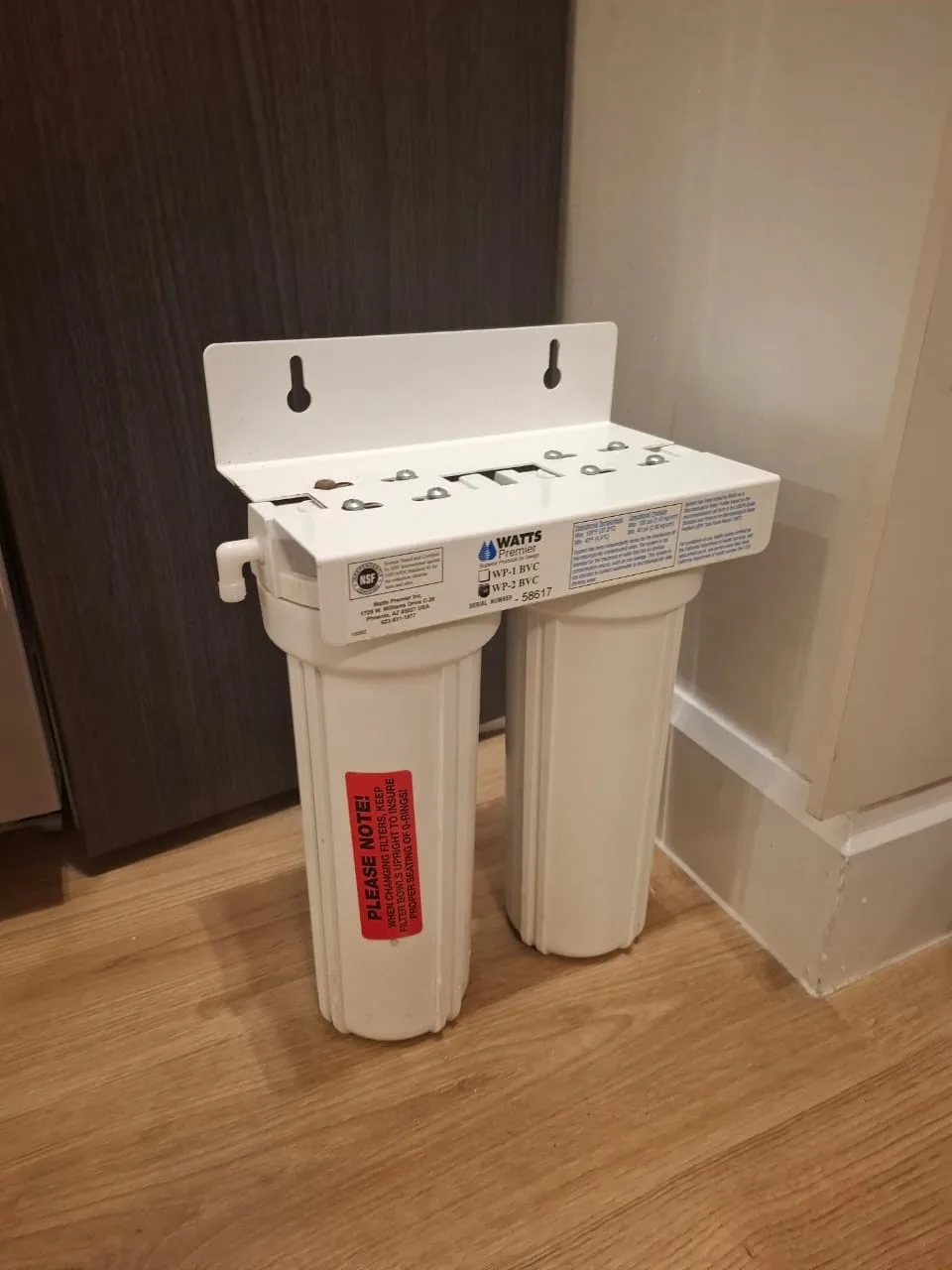 Watts Premier WP-2 BVC Dual Water Filter System thumbnail