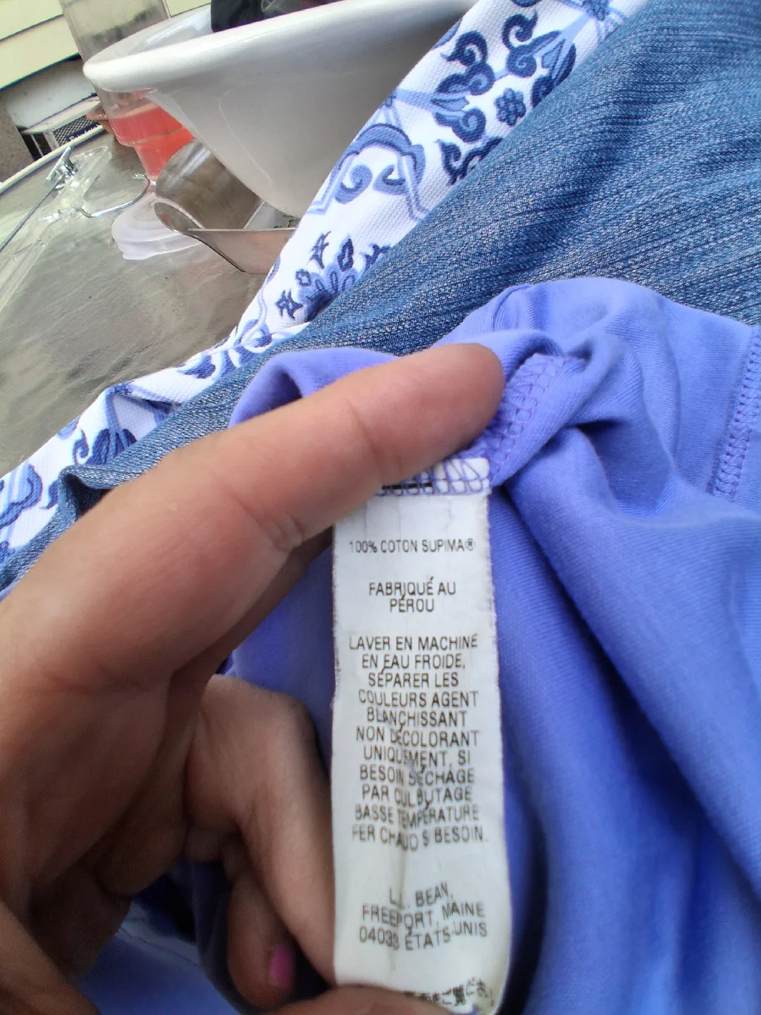 L.L.Bean Women's L-Reg Supima Cotton Cardigan image indicator(5)