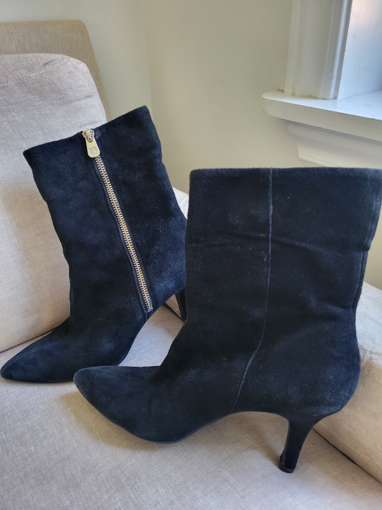 Anne Klein suede boots size 7M - photo 3