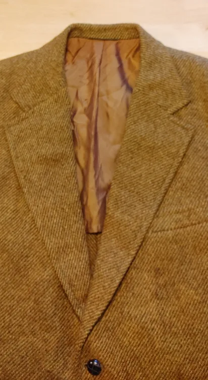 Vintage Harris Tweed herringbone Blazer image indicator(9)