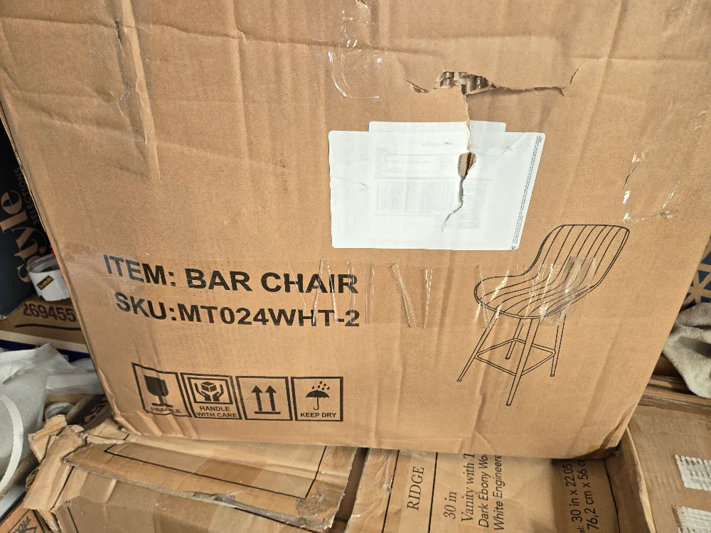 Whiteriye White Bar Stools (Set of 2) image indicator(6)