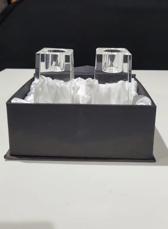 Rosenthal Crystal Candlestick Set of 2 image indicator(2)