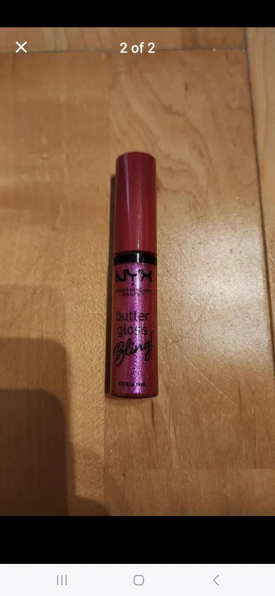 NYX Professional Make Up Butter Gloss Bling Lip Gloss image indicator(2)