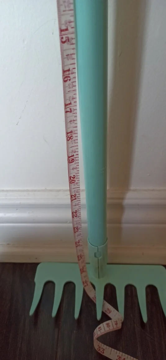 Kids' Garden metal Rake - Light Blue - 28 inches image indicator(5)