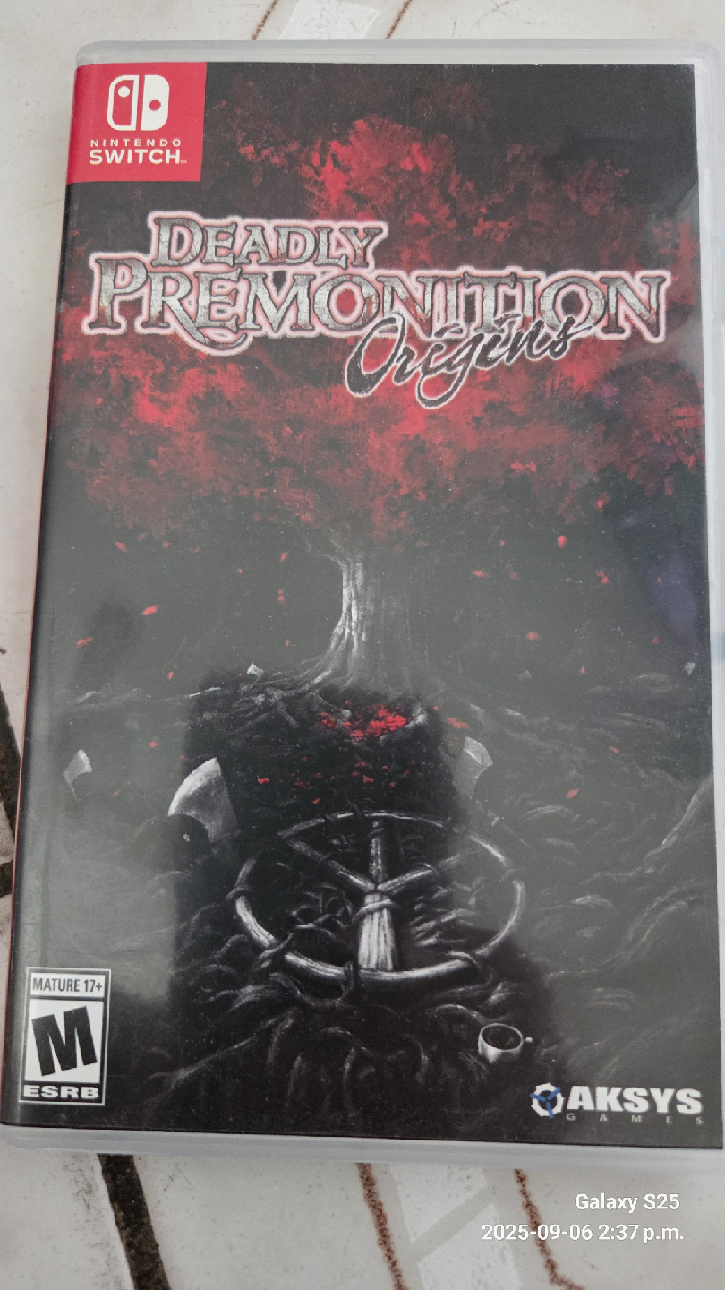Deadly Premonition Origins Nintendo Switch Game