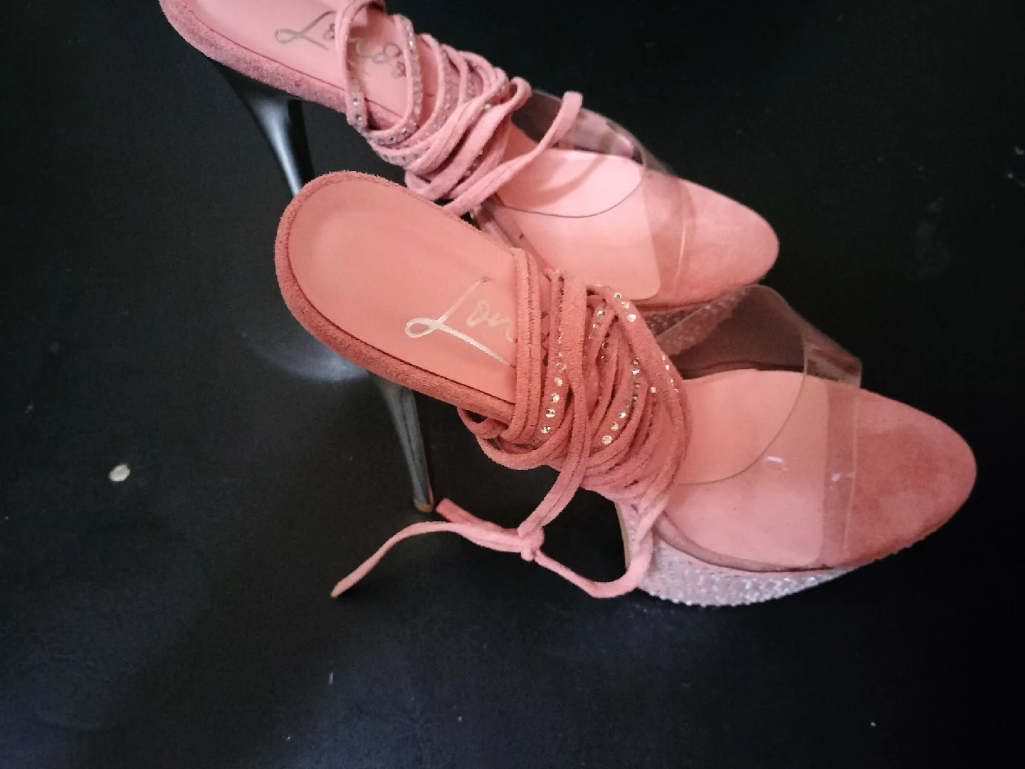 London Rag Pink Heels - Size 10 image indicator(2)