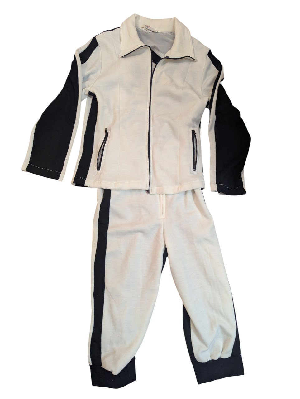 🔥 READ AD: ODD LOOKING  VINTAGE SWEAT SUIT mens 40 approx LARGE