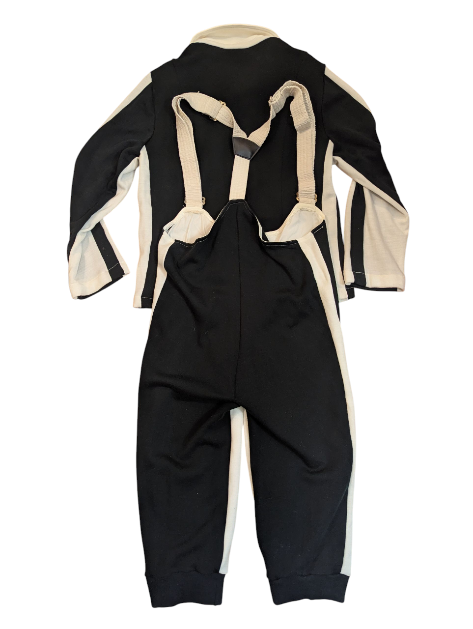 🔥 READ AD: ODD LOOKING  VINTAGE SWEAT SUIT mens 40 approx LARGE - photo 2