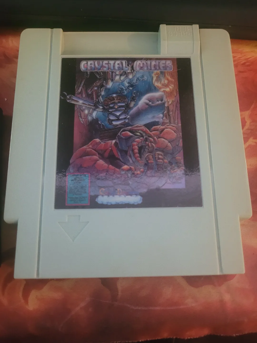 Crystal Mines Nintendo NES Game by Color Dreams thumbnail