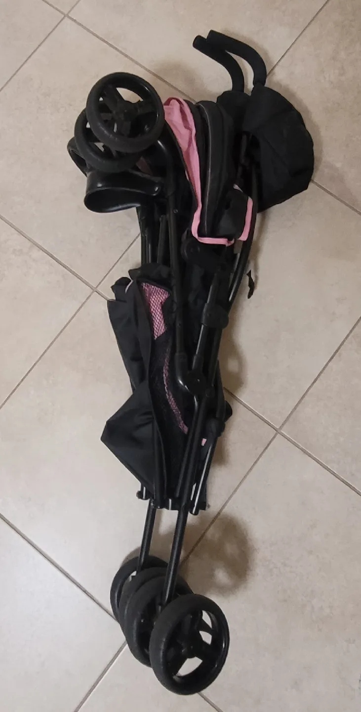 Summer Infant 3D Mini Stroller - Black & Pink image indicator(3)