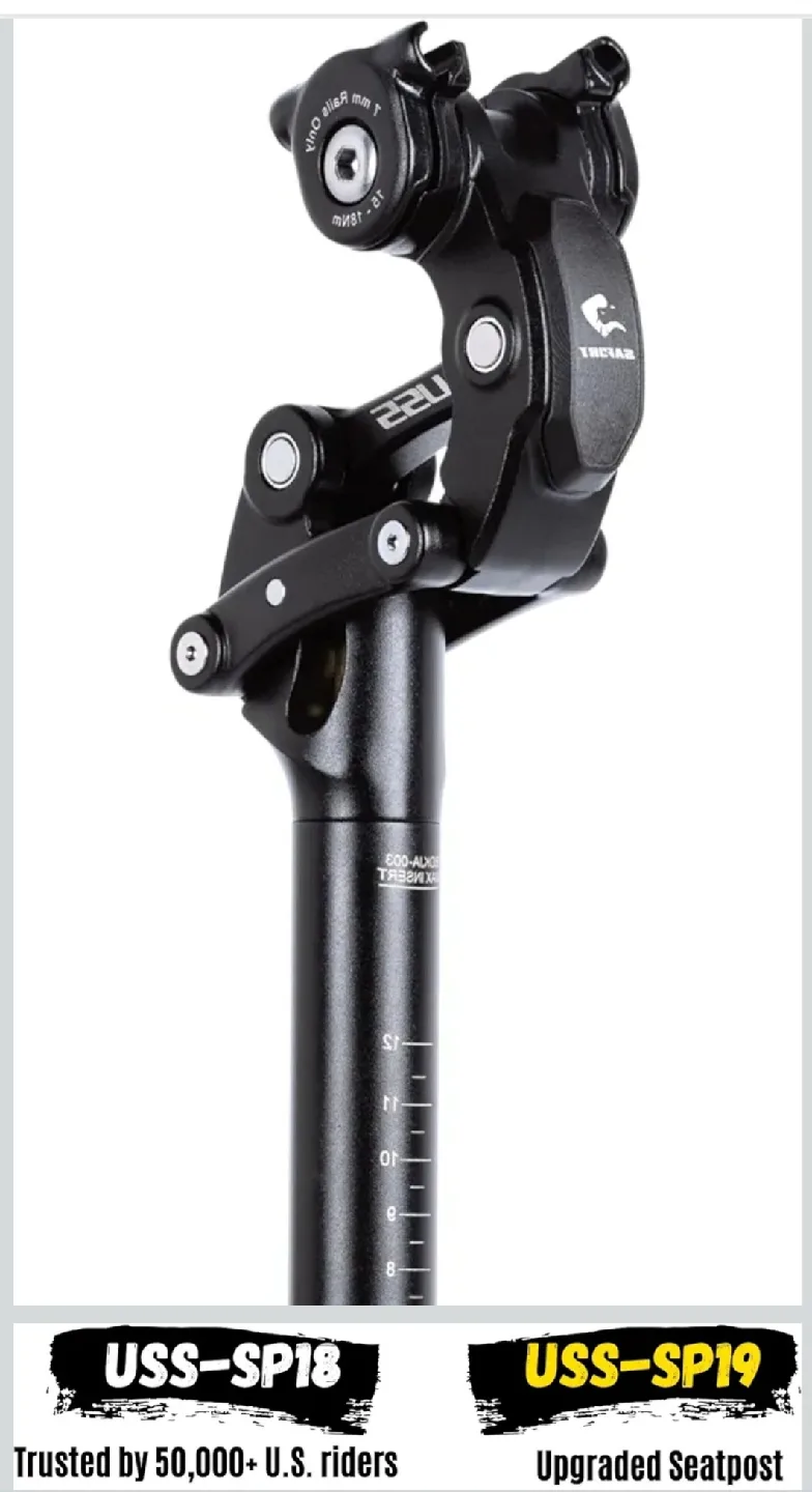 USS-SP19 Upgraded Bike Seatpost thumbnail