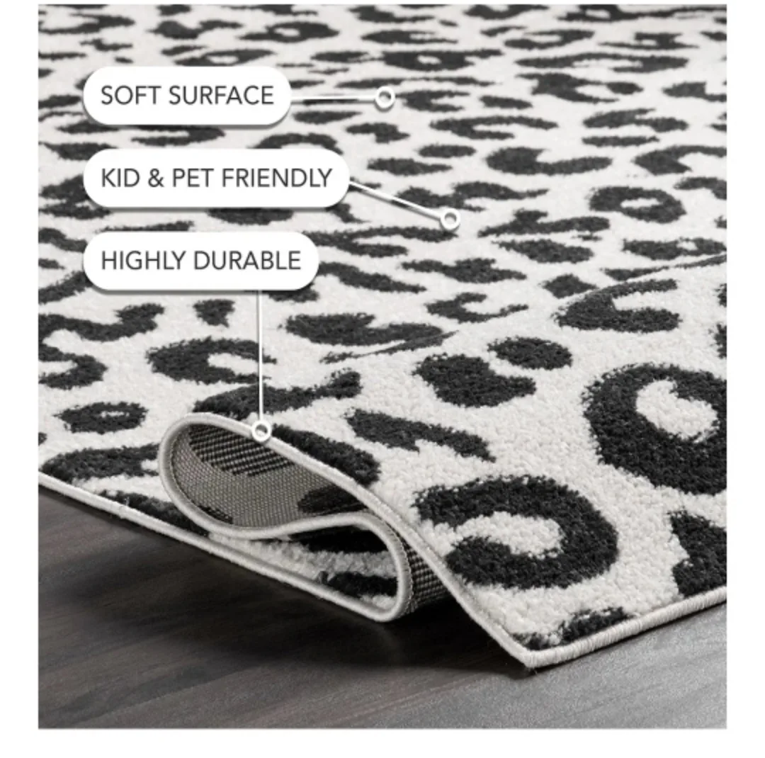 Leopard Print Area Rug image indicator(3)