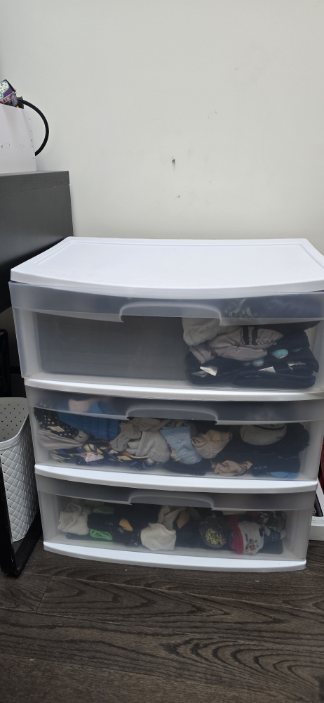 Sterilite 3-Drawer - White