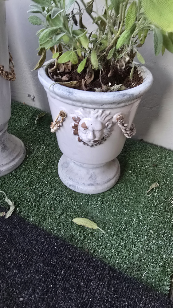 Decorative Lion Head Garden Planters - photo 3