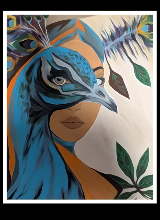 Original 16x20 inch Acrylic on Canvas, Hand-Painted  Art image indicator(2)