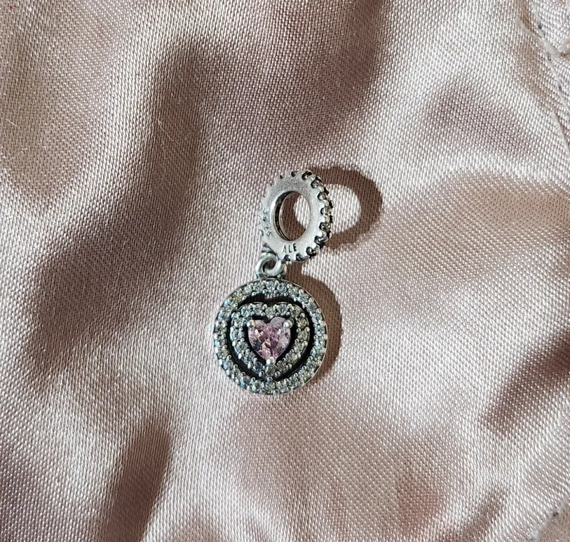Pink Heart Charm