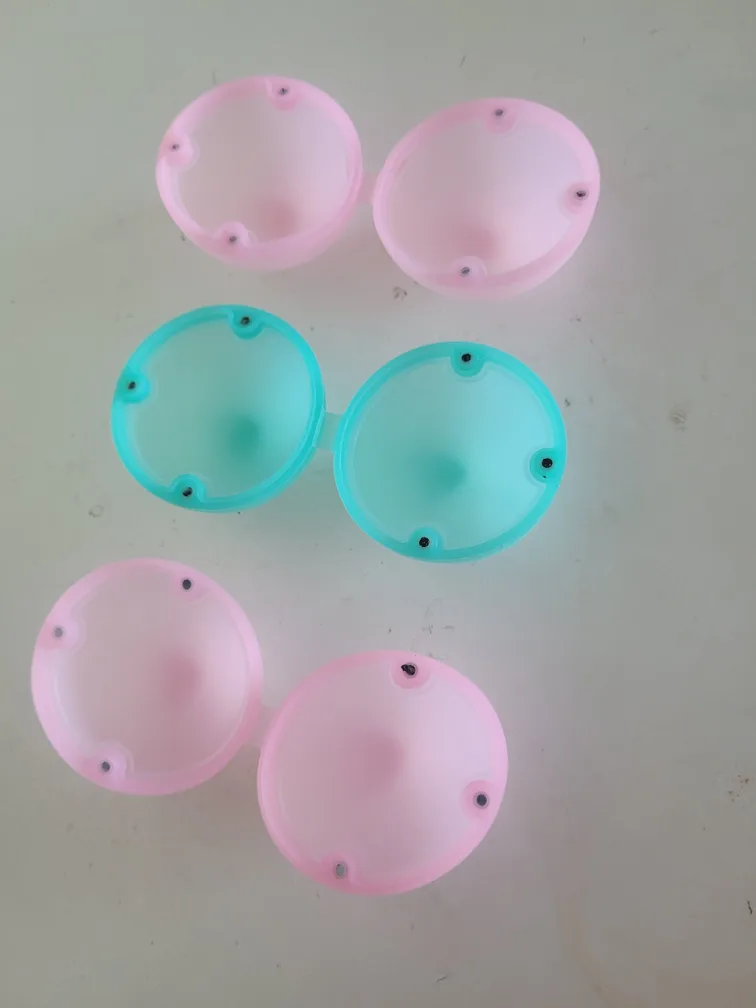 Bath Bomb Molds - Pink & Blue🥕 thumbnail