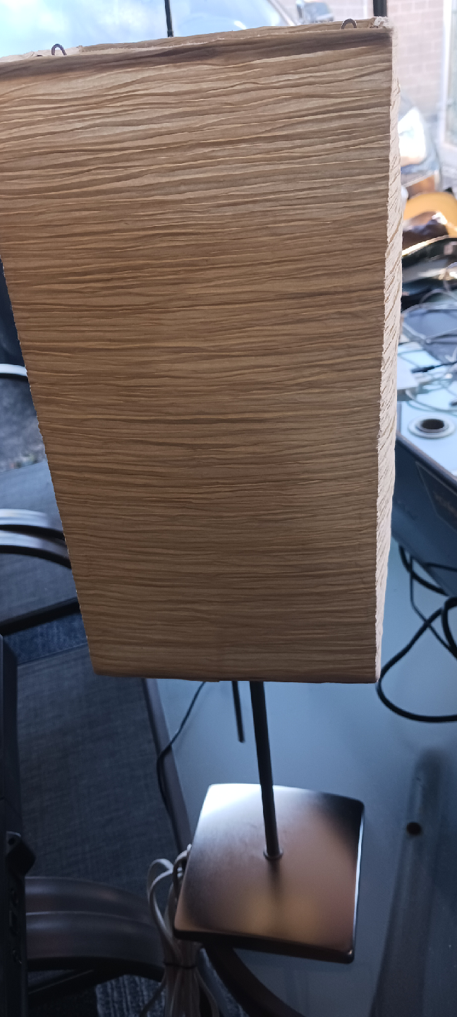 Pair of Square Table Lamps