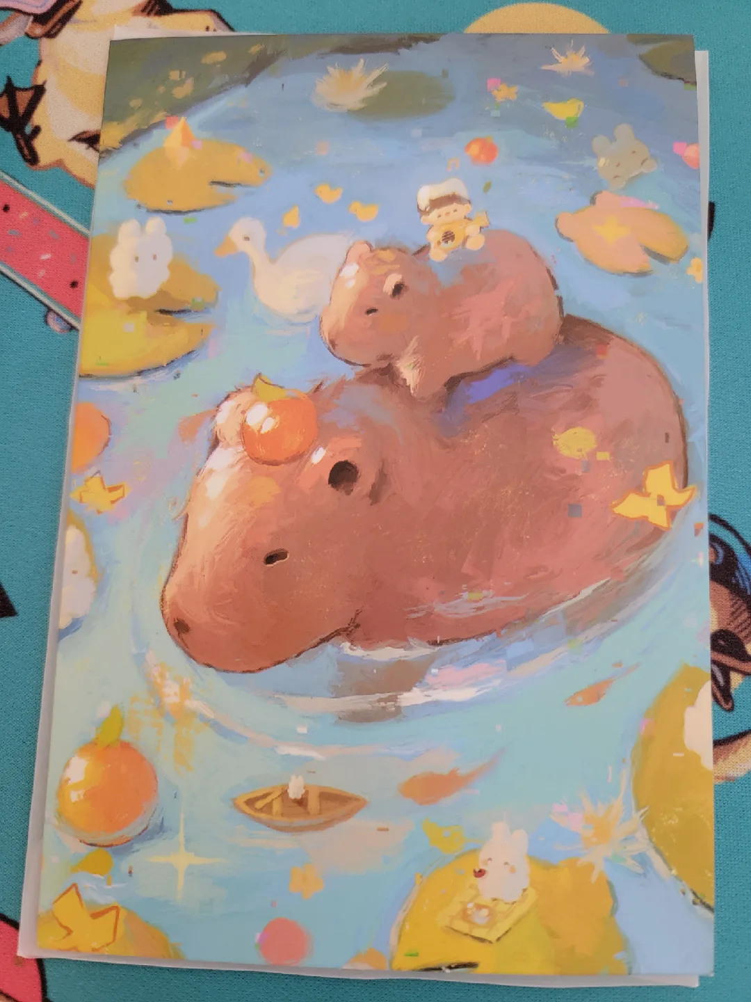 🥕 Art Cards - Sea Angel, Capybara, and Goth Feminine Figure thumbnail