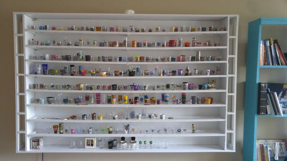 Shot Glass Collection Display Shelf thumbnail