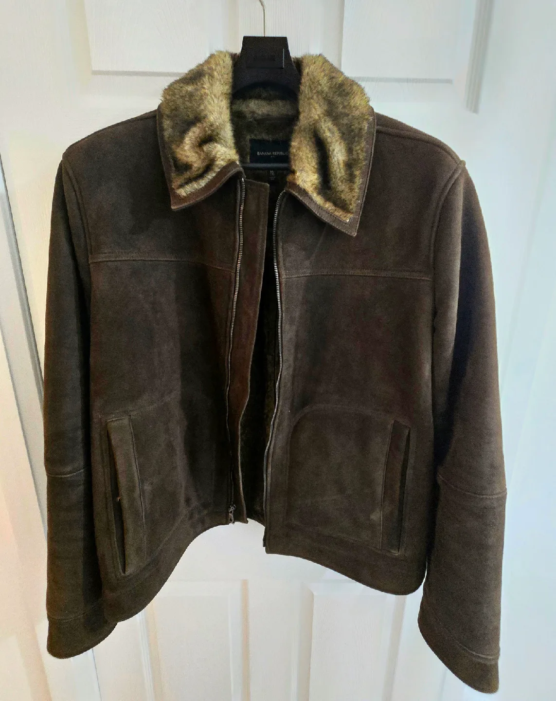 Banana Republic leather Jacket XL