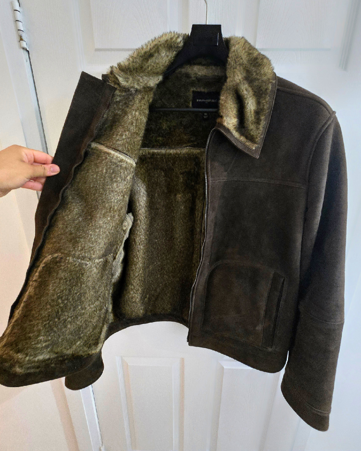 Banana Republic leather Jacket XL - photo 2