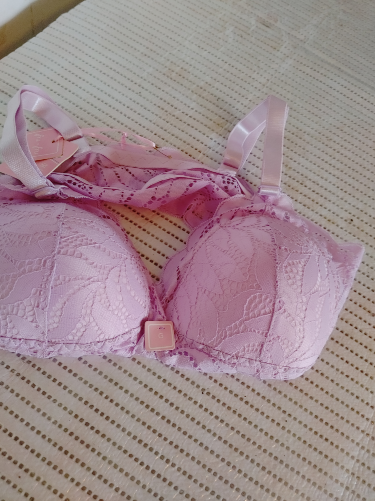 New Lilac Lace Bralette - Size L