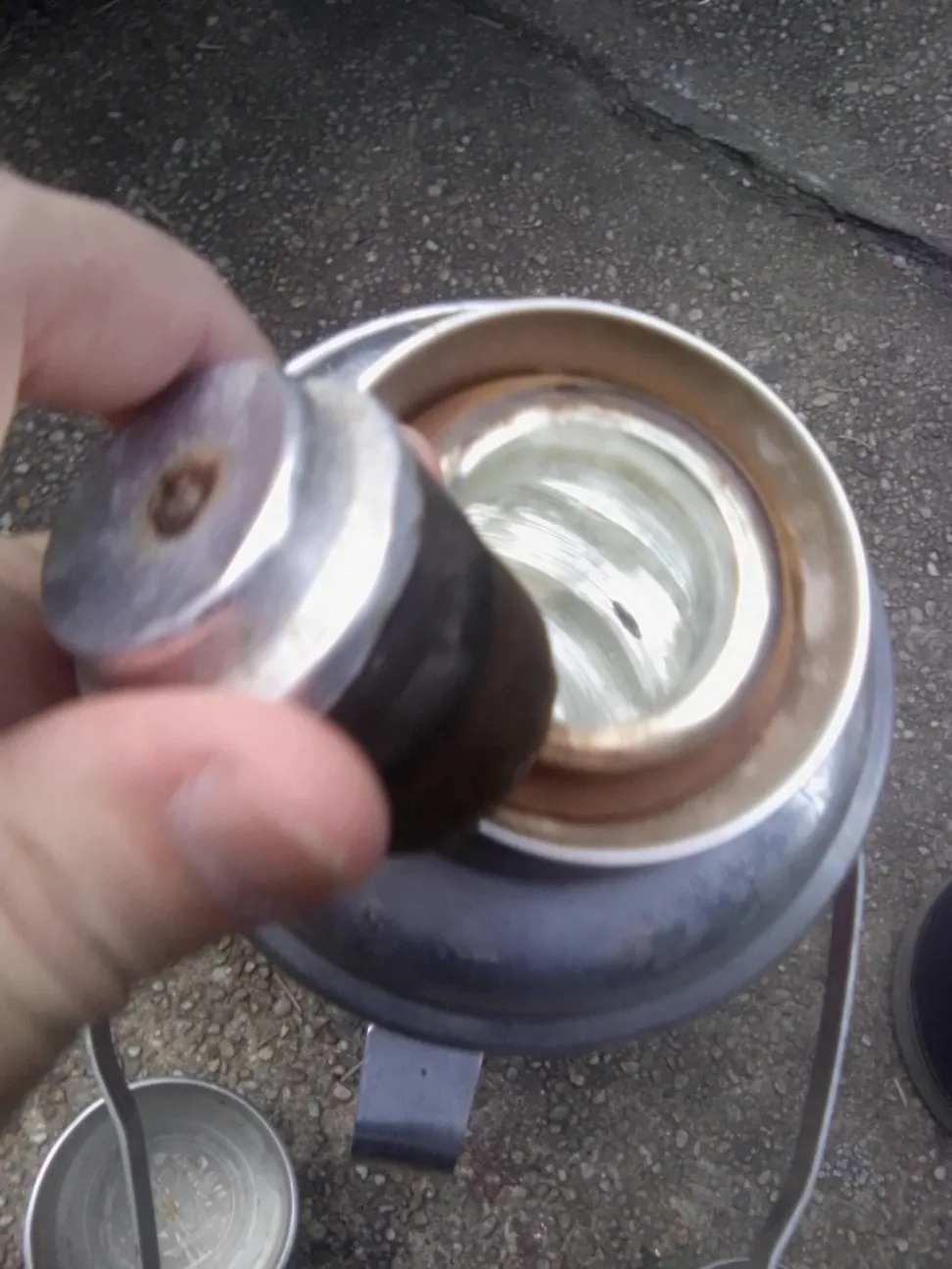 Vintage Thermos Set - Red & Blue image indicator(5)