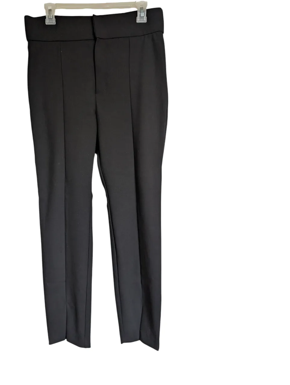 Zara Black Pants w slit at the front-Size XL thumbnail