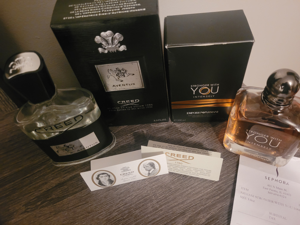 Creed Aventus & Armani Stronger With You Intensely - photo 2