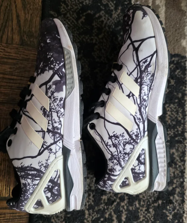 Adidas ZX Flux Tree Print Sneakers US 8 image indicator(2)