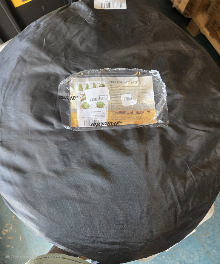 New Brekmis Camping Toilet Pop Up Privacy Tent - Blue - photo 3