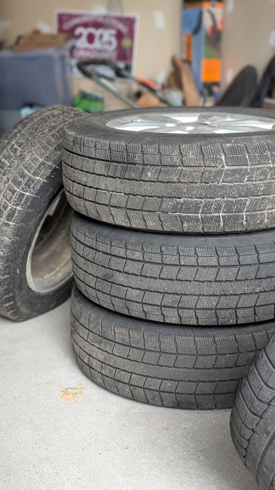 16-inch Winter Tires with 5-spoke Alloy Wheels (Set of 4) - photo 2