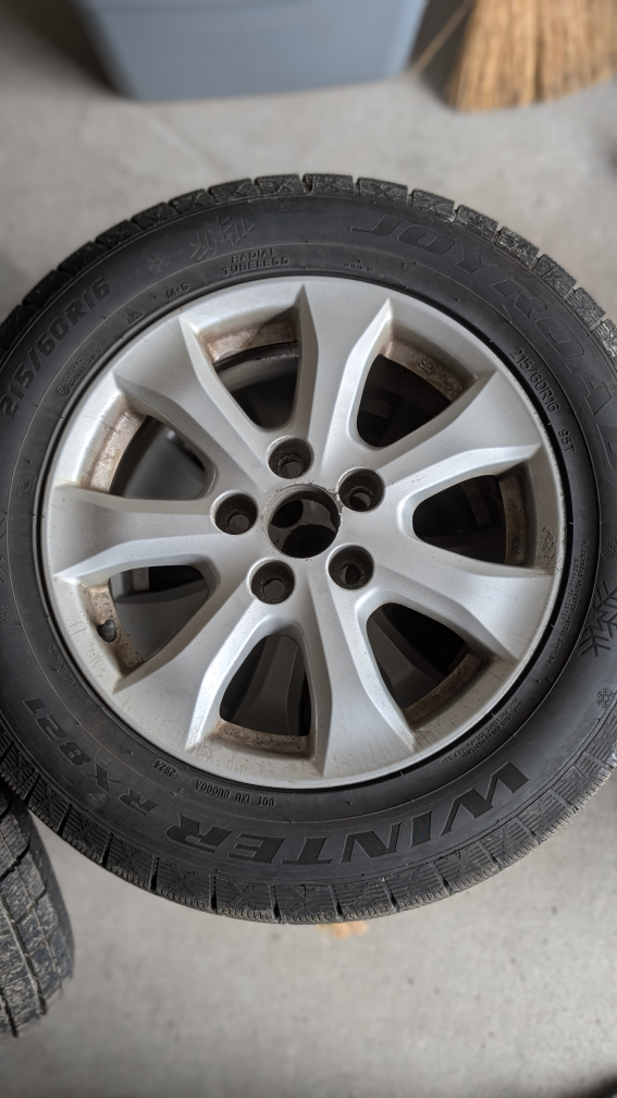 16-inch Winter Tires with 5-spoke Alloy Wheels (Set of 4) - photo 4
