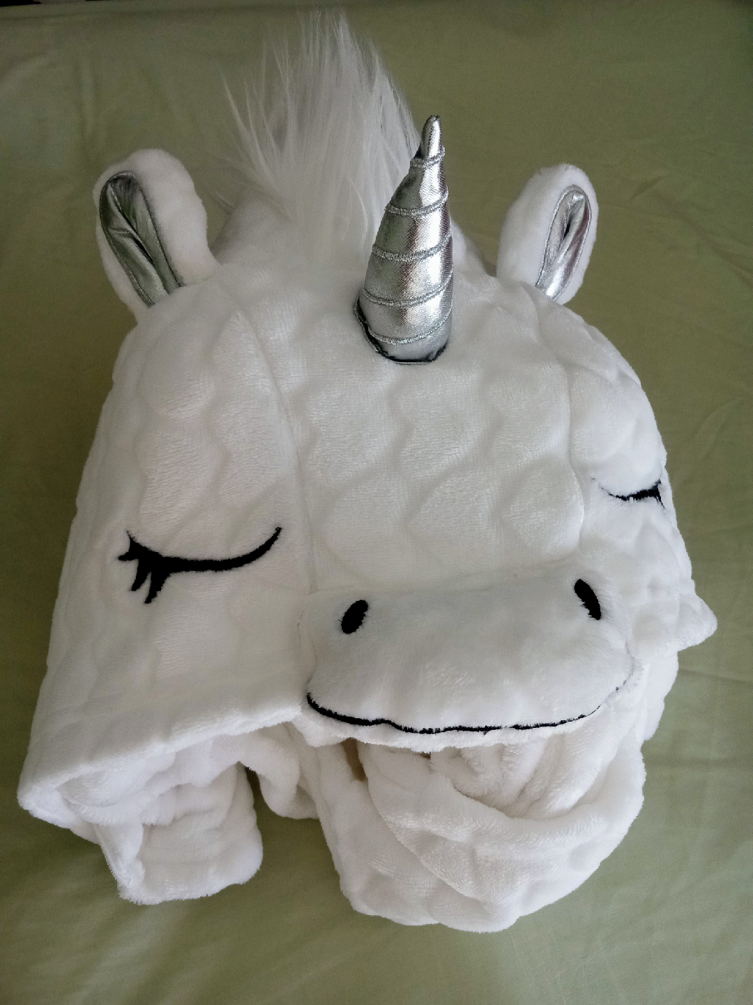 Unicorn Onesie White Adult XL - photo 5