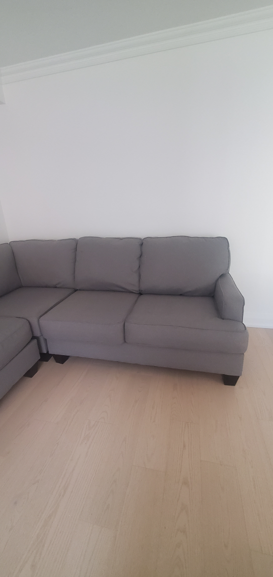Grey Sectional Sofa - photo 4