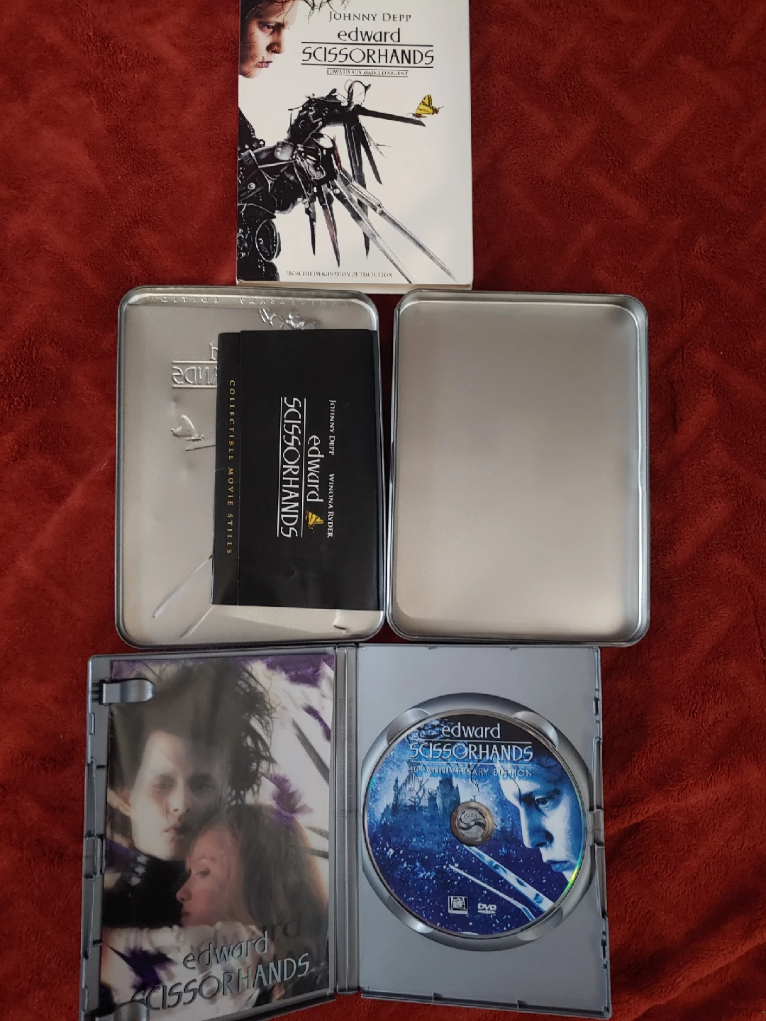 Edward ScissorHands 10th Anniversary Edition SteelBook DVD - photo 3