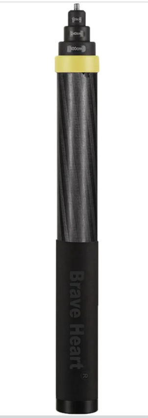 Brave Heart 9.8ft. CARBON FIBER SELFIE STICK 3m.(Telescopic) - photo 4